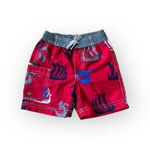 Hanna Andersson Viking Swim Trunks
